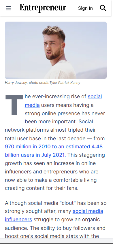 Harry-Jowsey-Entrepreneur