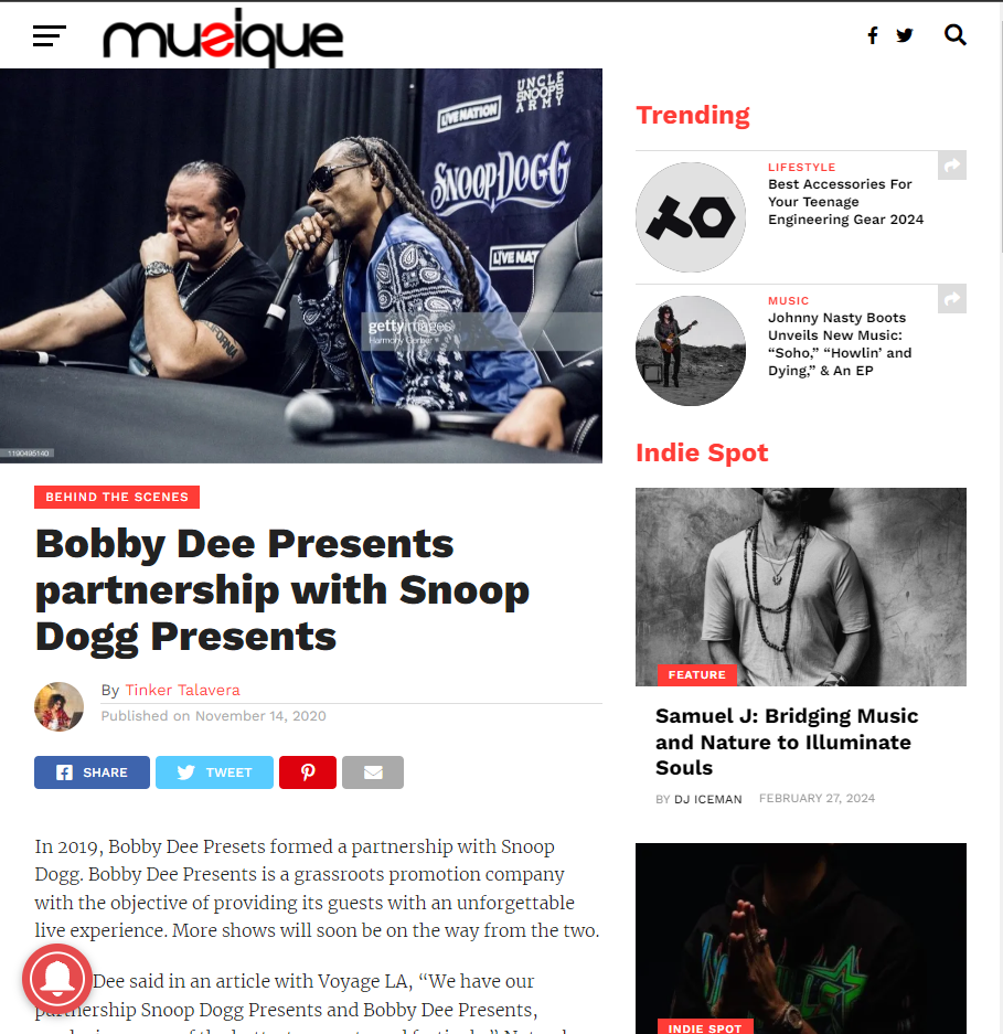 bobbydee-musique