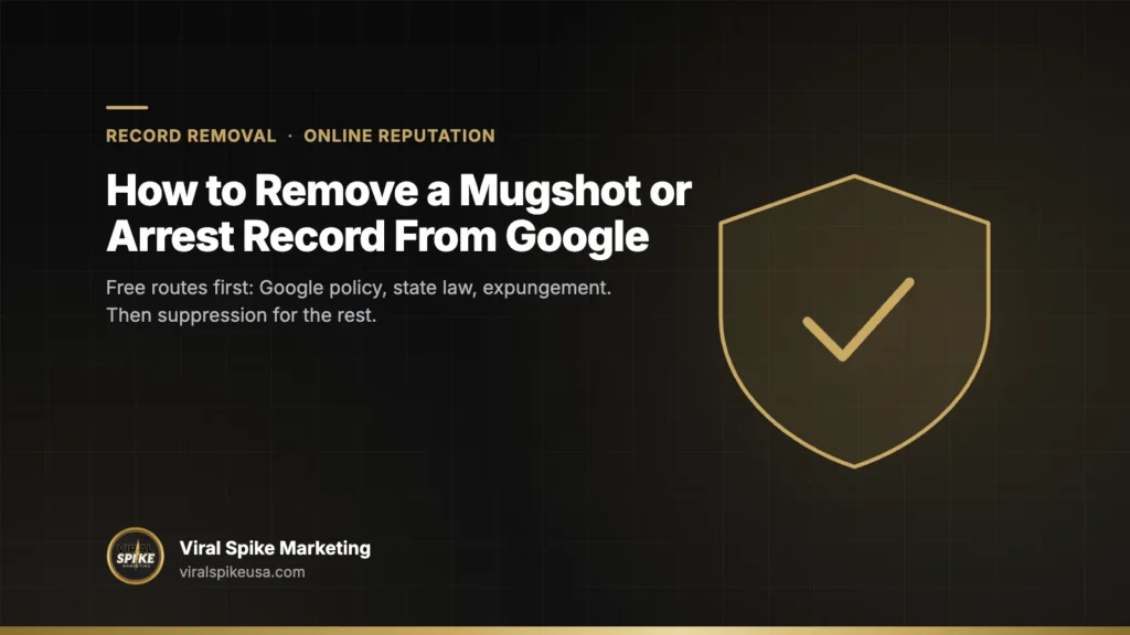 How to Remove a Mugshot or Arrest Record From Google