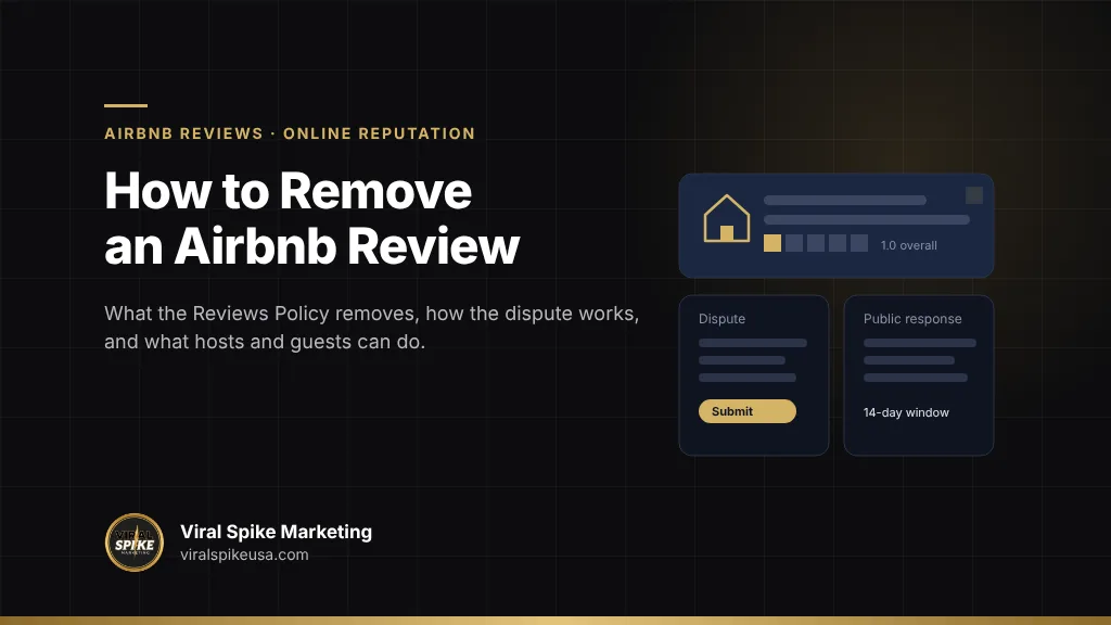 How to remove an Airbnb review: Airbnb's Reviews Policy, the dispute route, retaliatory review rules and host options
