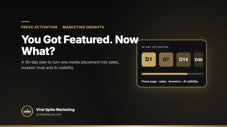 You Got Featured. Now What? ROI From a Media Placement